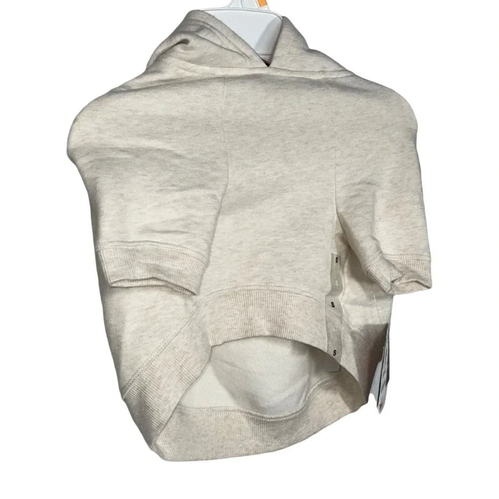 IDEOLOGY Pet Hoodie, crew buffalo Plaid, tan, S